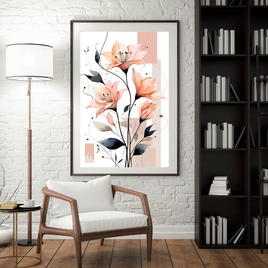 Geometrisches Block III Poster