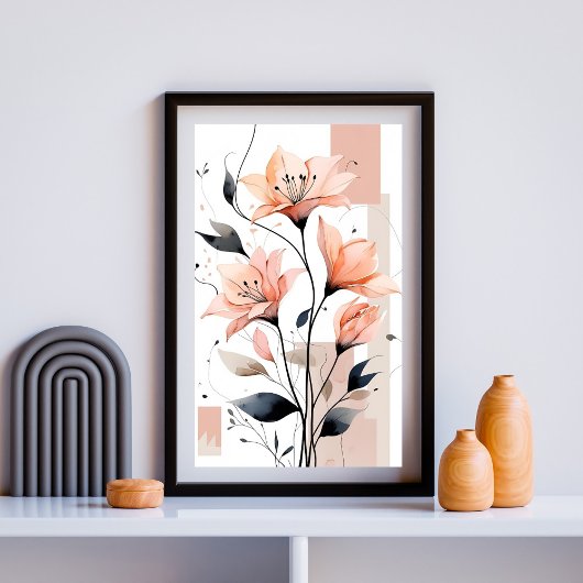 Geometrisches Block III Poster