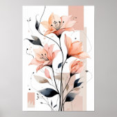 Geometrisches Block III Poster (Vorne)