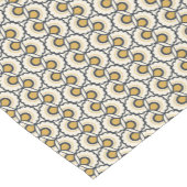 Geometrisches Blumenmuster Kurzer Tischläufer (Ecke)