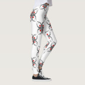 Geometrisches Blumenmuster Leggings (Rechts)