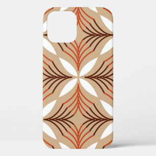 Geometrisches Blumenmuster: Vintages künstlerische Case-Mate iPhone Hülle