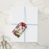 Geometrisches Blumenstrauß Geschenkanhänger (Mit Garn)