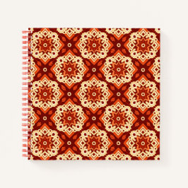 Geometrisches Boho-Muster Notizblock