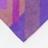 Geometrisches Brahaus Fleecedecke (Ecke)