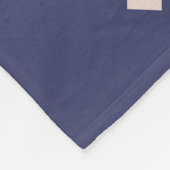 Geometrisches Brahaus Fleecedecke (Ecke)