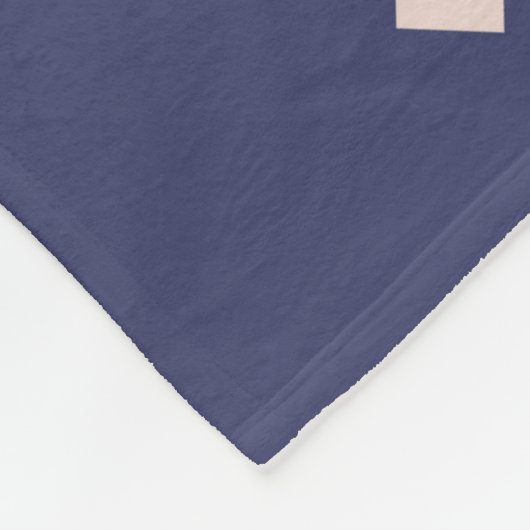 Geometrisches Brahaus Fleecedecke (Ecke)