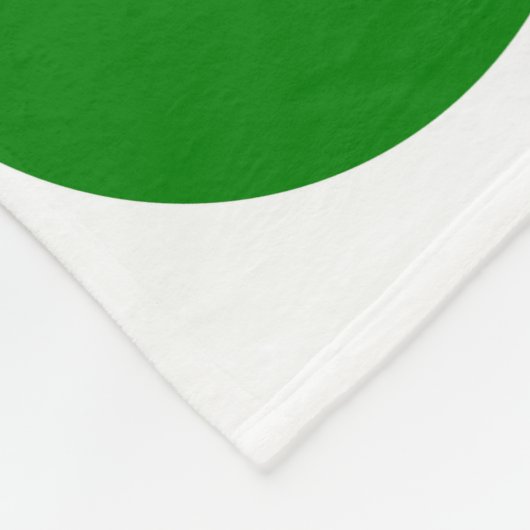 Geometrisches Brahaus mit Typografie Fleecedecke (Ecke)