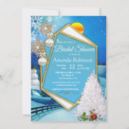 Geometrisches Brautparty Einladung