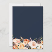 geometrisches Brautparty Einladung (Rückseite)