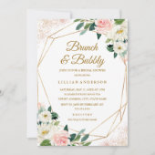 Geometrisches Brautparty Einladung (Vorderseite)