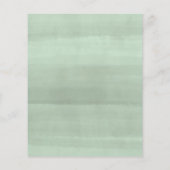 Geometrisches Brautparty für geometrische Grünfläc (Rückseite)