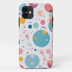 Geometrisches buntes Zirkustieppich Case-Mate iPhone Hülle