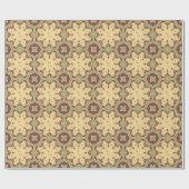 Geometrisches Burgundy Ivory Sage Green Business L Geschenkpapier (Flach)