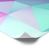 Geometrisches Burst Poster (Ecke)