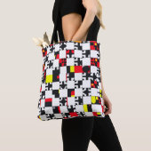 Geometrisches Chaos Tasche (Von Nahem)