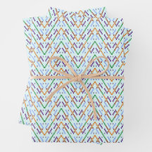 Geometrisches Chevron-Zickzack-Mosaik nahtloses Mu