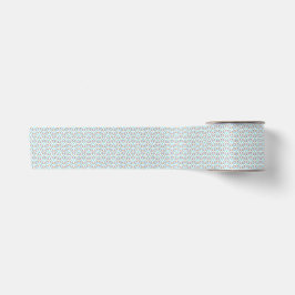 Geometrisches Chevron-Zickzack-Mosaik nahtloses Mu Satinband