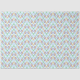 Geometrisches Chevron-Zickzack-Mosaik nahtloses Mu Seidenpapier