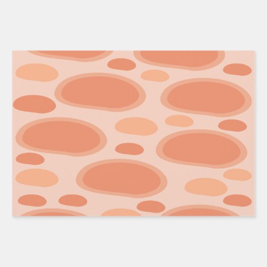 Geometrisches Circle Art Geschenkpapier Set (Vorderseite 2)