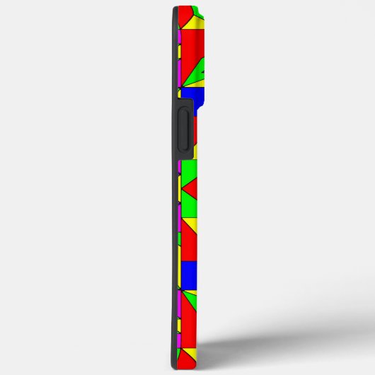 Geometrisches Cool Case-Mate iPhone Hülle (Rückseite / Rechts)