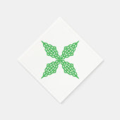 Geometrisches Cross Napkins Serviette (Ecke)