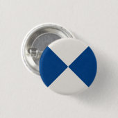 Geometrisches Dekorfliesen Button (Vorne & Hinten)