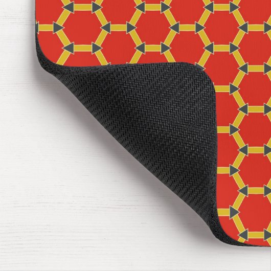 Geometrisches Design 01 Mousepad (Ecke)