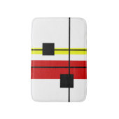Geometrisches Design Badematte (Vorderseite Vertikal)