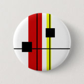 Geometrisches Design Button (Vorderseite)