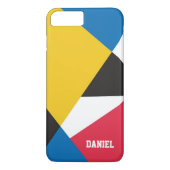 Geometrisches Design Case-Mate iPhone Hülle (Rückseite)