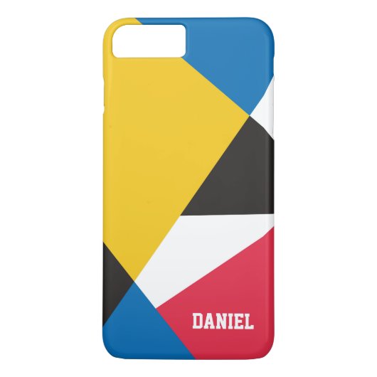 Geometrisches Design Case-Mate iPhone Hülle (Rückseite)