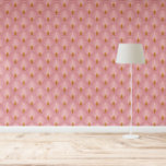 Geometrisches Design der rosa Gradient Art Deco Mu Tapete<br><div class="desc">Geometrisches Design der rosa Gradient Art Deco Muster</div>