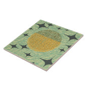 Geometrisches Design der Sternexplosion Mitte des  Fliese (Seite)