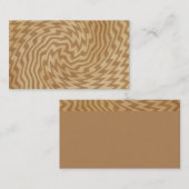 Geometrisches Design der Visitenkarte (Vorne/Hinten)