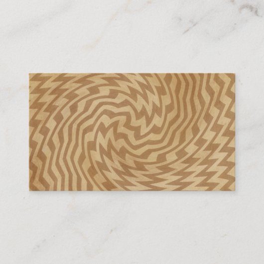 Geometrisches Design der Visitenkarte (Vorderseite)