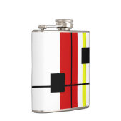 Geometrisches Design Flachmann (Rechts)