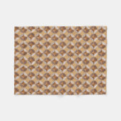 GEOMETRISCHES DESIGN. FLEECEDECKE (Vorderseite (Horizontal))