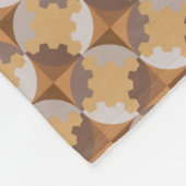 GEOMETRISCHES DESIGN. FLEECEDECKE (Ecke)