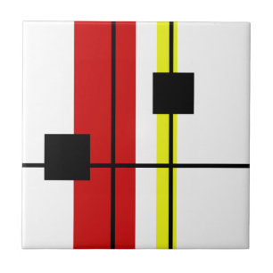 Geometrisches Design Fliese