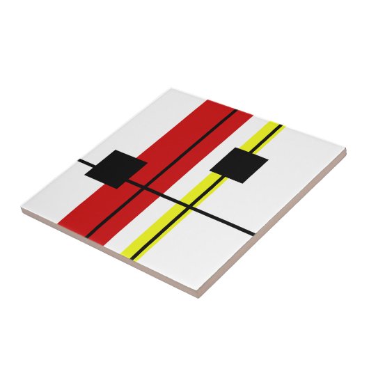 Geometrisches Design Fliese (Seite)