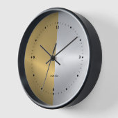 Geometrisches Design für die Aufteilung von Gold u Uhr (Winkel)