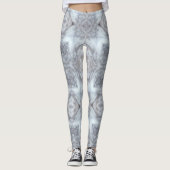 Geometrisches Design für Grauwölfe Leggings (Vorderseite)