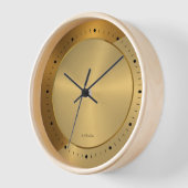Geometrisches Design für Metallic Gold und Kupfer Uhr (Winkel)