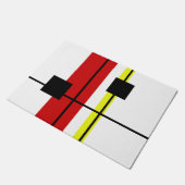 Geometrisches Design Fußmatte (Schrägansicht)