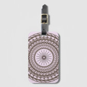 Geometrisches Design Gepäckanhänger (Vorderseite Vertikal)