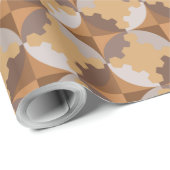 GEOMETRISCHES DESIGN. GESCHENKPAPIER (Rolleneckpunkt)