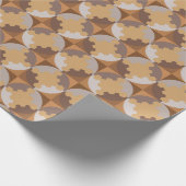 GEOMETRISCHES DESIGN. GESCHENKPAPIER (Ecke)