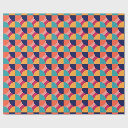 GEOMETRISCHES DESIGN. GESCHENKPAPIER (Flach)