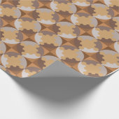 GEOMETRISCHES DESIGN. GESCHENKPAPIER (Ecke)